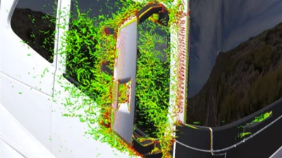 Validation of Wind Noise for Class-8 Truck Using Lattice Boltzmann Method featured image